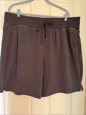 tek gear Black Drawstring Athletic Lounge Shorts